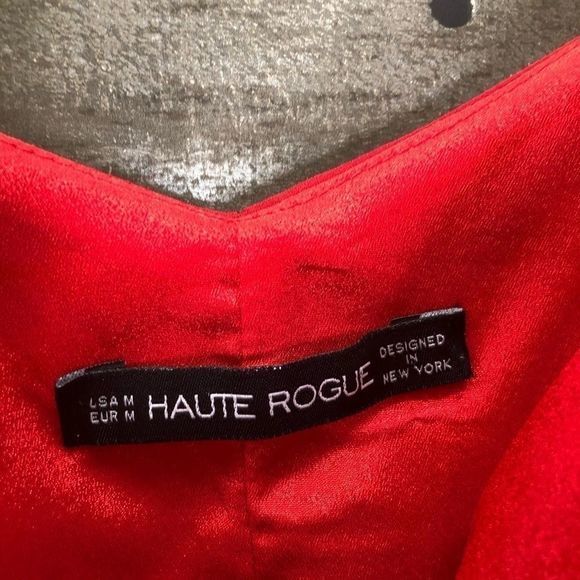Haute Rogue Ruffle Cold Shoulder Romper - Picture 8 of 10